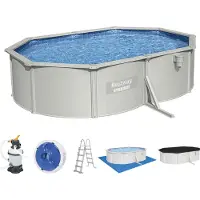 Bestway 500 x 360 x 120 cm Hydrium Jersey Kit Piscine Ovale