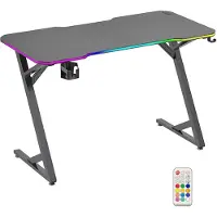 EDENWOOD Bureau Gaming Bg120 Led Noir