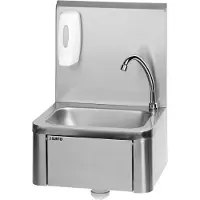 Saro Lavabo lave-mains | acier inoxydable | 40 x 34 x 59,5 cm