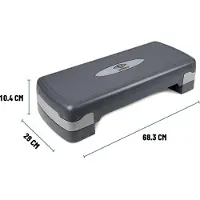 24hShop Planche à Step - Fitness Cardio - Hauteur réglable 10-15 CM - Antidérapant Bas -Maison et salle de gym