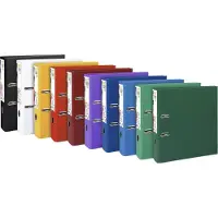 Exacompta PP- Premium, DIN 80 mm, couleurs assorties (A4, 80 mm, 10 pcs)