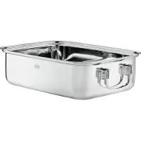 Rösle Cocotte / Plat à rôtir Elegance 37x27 cm 8 l, Plat à gratin, Argent