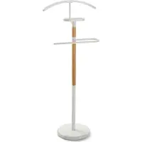 Versa Valet de nuit Scandi bois/blanc