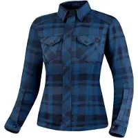 SHIMA Renegade 2.0 Femme Bleu Chemise de Moto Taille XL