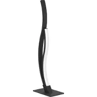 Eglo Lampe de table LED chic Grisolia 45,5 cm - noir
