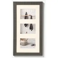 Walther design Cadre photo Home 3x15x20 cm Gris
