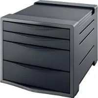 Esselte 2 Big And Small Europost Buc Drawers Noir Enfants
