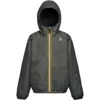 K-way - Blouson imperméable, coupe-vent et respirant avec isolation légère - P. Le Vrai 4.0 Claude Warm Green Blackish en Nylon - Taille Enfant 8 ans