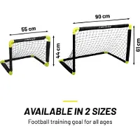 Dunlop But de football Dunlop - 1 but de football - Minigoal - But d'entraînement - pliable - 55 x 44 x 44 CM