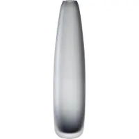 Leonardo Vase Bellagio 46 cm, Anthracite (1 x, 46 x 10 cm)