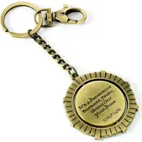 The Lord Of The Rings Porte-clefs de - Hobbit Door - pour Indifférent - couleur or - Taille Standard