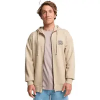 Billabong Foundation Full Zip Sweatshirt Beige XL Homme