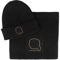 Karl Lagerfeld Bonnet jaune / noir
