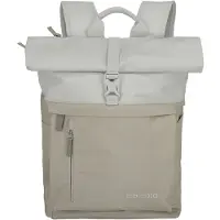 Travelite Sac à dos beige / blanc perle