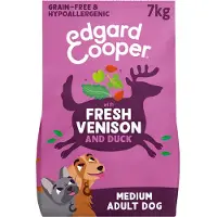 Edgard & Cooper Nourriture Humide Pour Chiens Au Cerf Et Au Canard élevé En Liberté 7 Kg