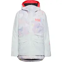 Helly Hansen Powchaser 2.0, veste de ski, femme, vert clair/lavande clair