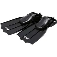Dam Belly Boat Fins Noir 2XL