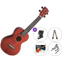 Mahalo MH2-TWR SET Trans Wine Red Ukulélé concert