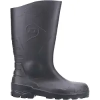 Dunlop PVC Bottes de Pluie Noir S5-Taille 45