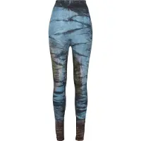 Urban Classics Leggings bleu ciel / brun foncé / vert clair / noir