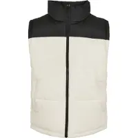 Urban Classics Gilet noir / blanc