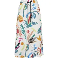 Urban Classics Jupe bleu / jade / orange / blanc