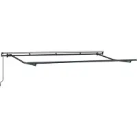 vidaXL Store rétractable Anthracite 400 x 200 cm