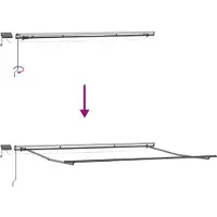 vidaXL Store extensible vert et jaune 450 x 350 cm