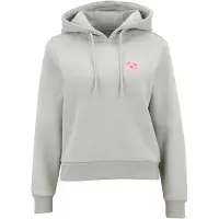 Miss Tee Sweat-shirt 'Self Love Club' gris / rose clair / noir