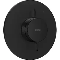 Hansgrohe AXOR One, mélangeur mural pour 1 sortie, noir mat