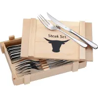 WMF Geschenkidee 1280239990 couverts à steak 12 pièces