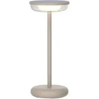 Luxform Lampe de table hybride Sintra brun sable