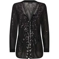Goldner Chemisier rose / noir