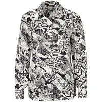 Goldner Chemisier gris chiné / noir
