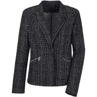 Goldner Blazer noir / blanc