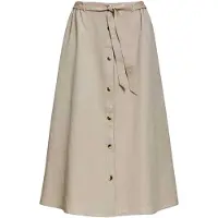 Goldner Jupe taupe