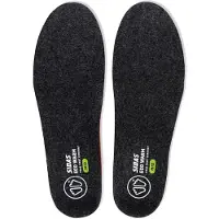 Sidas 3feet Eco Warm Mid, semelle, noir/rouge