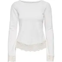 ONLY T-shirt 'ONLLive Love' blanc