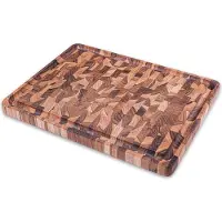 Tramontina Polywood planche à découper bois de teck 45 x 34 x 3cm