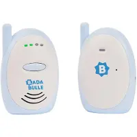 Badabulle Babyphone audio - Simple d'utilisation - Portée 300m - Alarme sonore et visuelle