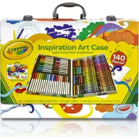 Crayola Kit de dessin 140 pcs Inspiration Art Case