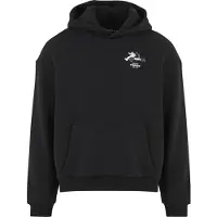 Mister tee Sweat-shirt 'RUN Sports Club' noir / blanc cassé
