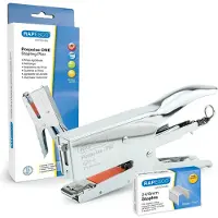 Rapesco Porpoise Heftzange ONE Bypass 45 Seiten, Chrom (45 feuilles)