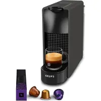 Krups KRU XN110NF0 Essenza Mini Matte Black, Machine à café à capsules, Noir