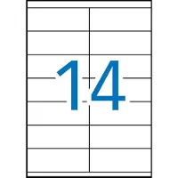 APLI Étiquette Multi-usages 1275 Boîtes 105x40 Mm