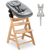 Hauck Chaise Haute Alpha Newborn Set Pro - Nature