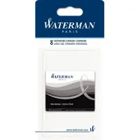 Waterman Cartouche d'encre Stand. Intense (Noir, 8 pcs)