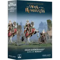 Games Workshop Lotr : Middle Earth Strategy Battle Game - Helm Hammerhand , King Of Rohan 30-100