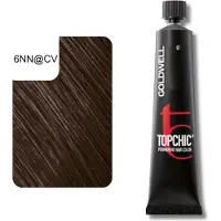 Goldwell Color Topchic @Elumenated ShadesPermanent Hair Color 6NN@CV Blond foncé Extra Elumenated Cool Violet