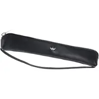 Golden Head Cuir trousse à crayons Frankfurt Stifteetui 6811 Schwarz noir